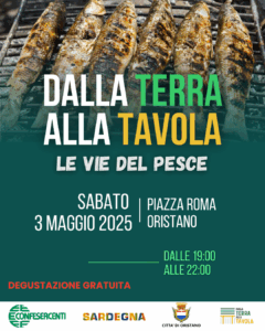 “Dalla Terra alla Tavola – Le vie del pesce”: sapori e tradizione in Piazza Roma, Oristano